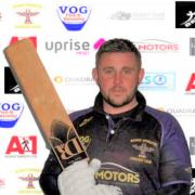 BIG INNINGS: Nathan Baker scored 93 not out for Barry Athletic