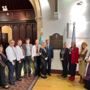 A plaque honouring the brave journalist has been unveiled