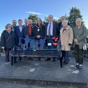 Councillors around the Vale of Glamorgan Council bench