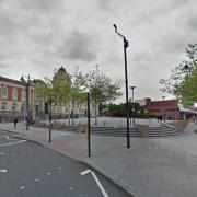 Street view image of King Square, Barry.