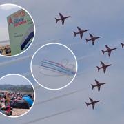 The Red Arrows dazzled at South Wales airshow