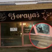 Soraya's cocktail bar was broken into on August, 25