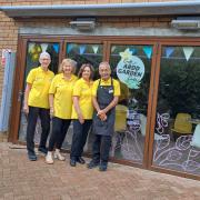 A charity want the public to come to their cafe set in a hospice