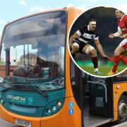 Cardiff Bus routes to Barry and Penarth will be diverted due to Wales v Barbarians at the Principality Stadium on Saturday, November 4
