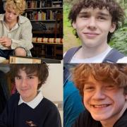 The four young men missing