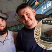 A gin bar in Penarth has launched a special celebratory new gin