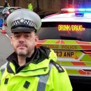 Inspector Leighton Healan has been leading Gwent Police's anti drink and drug driving campaign.