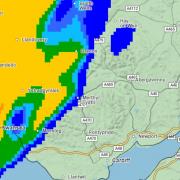 Heavy rainfall is due to settle on South Wales by Saturday afternoon