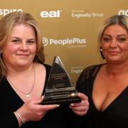Emma Bendle picked up the award on behalf of Cardiff and Vale University Health Board