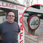 Residents of one Vale village are furious at the speed limit next to their homes