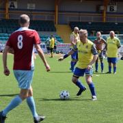 The walking football tournament will take place at Jenner Park in Barry