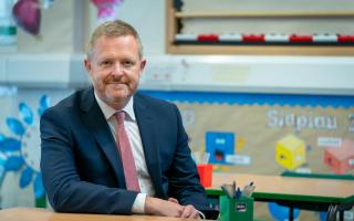 Education and Welsh language minister Jeremy Miles has announced additional funding for college and sixth form pupils. Picture: Welsh Government.