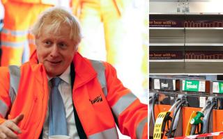 Boris Johnson issues update on UK supply chains ahead of Christmas 2021. (PA)