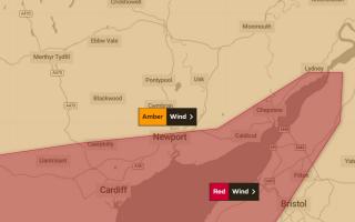 The Met Office are warning the storm will result in flying debris, damage to buildings and homes, uprooted trees, and travel chaos.