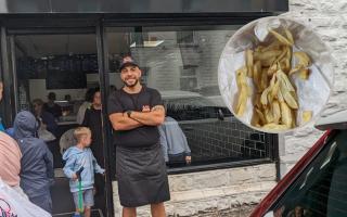 Chris Christou owner of Fryer Tuck delighted with turn out