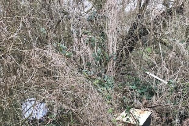 Fly tipping has become a regular issue in Cogan